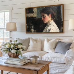 Victorian Woman Portrait Print: Timeless Home Decor (PDF Download)