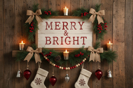 Transform Your Home for the Holidays: 10 Stunning Rustic Christmas Wall Art Ideas