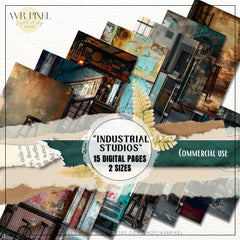 200 Vintage Steampunk Ephemera Printable, Junk Journal Kit, DIY Collage Pack (PDF Download)